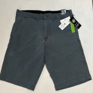 Burnside Land & Sea Hybrid Shorts Men’s 30” waist 20” length Teal Stretch NWT